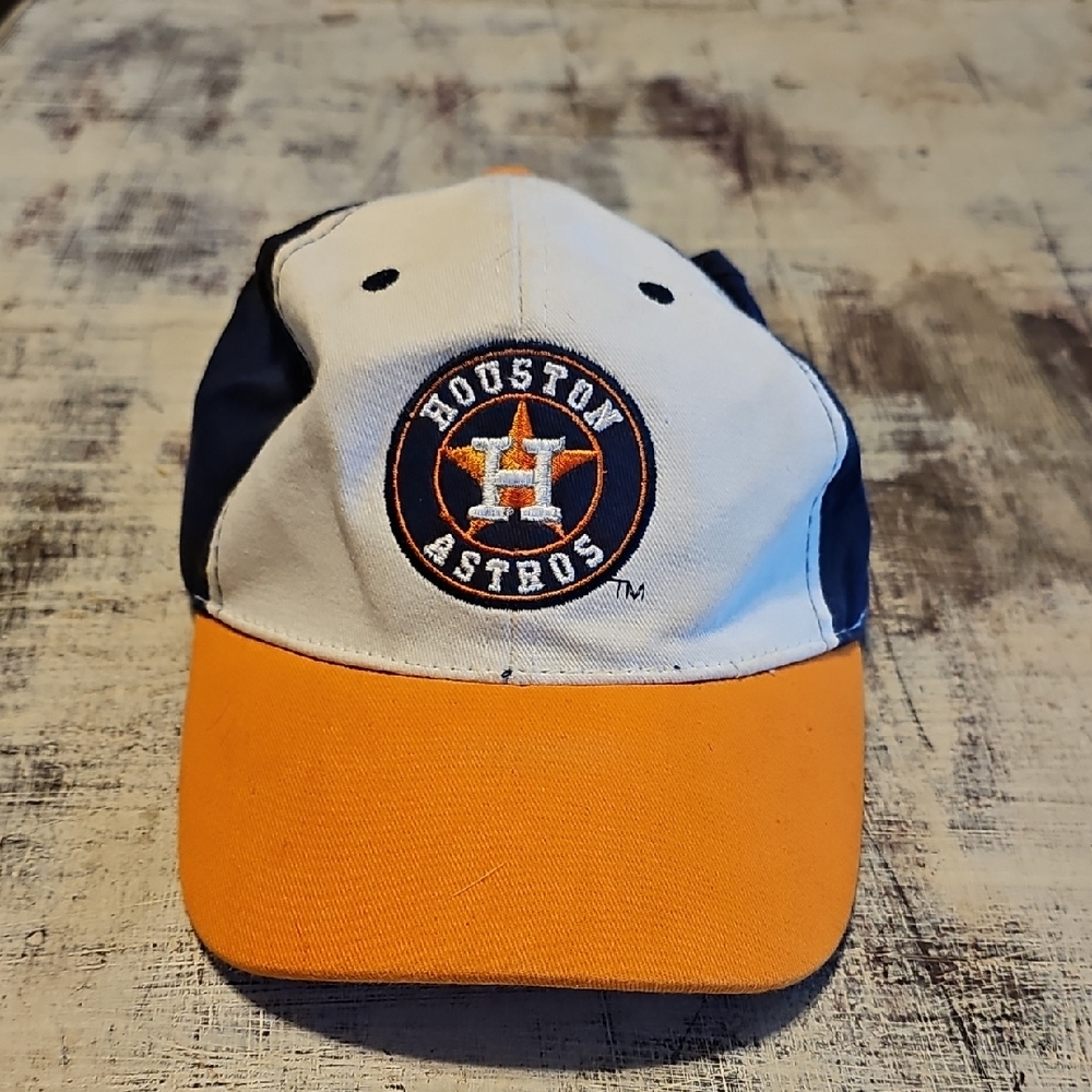 3 for $10 ⚾️ Houston Astros Youth Hat | Navy & Orange "Future Draft Pick" Cap